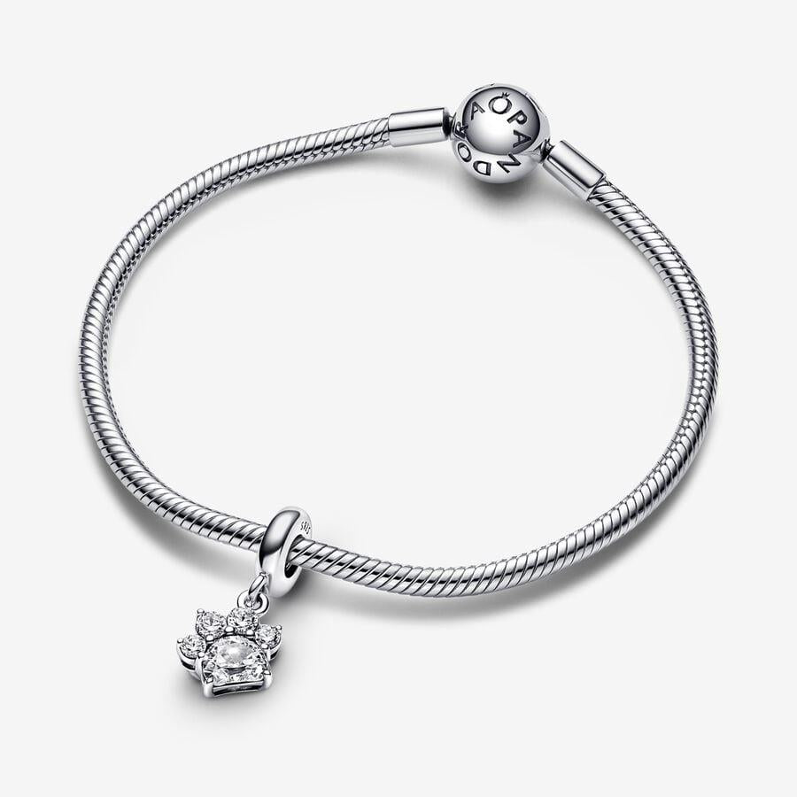 Pandora Funkelnder Pfotenabdruck Charm-Anhänger Pandora Funkelnder Pfotenabdruck Charm-Anhänger